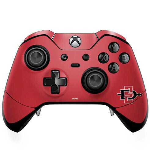 San Diego State University Aztecs Red Logo Xbox One Skins